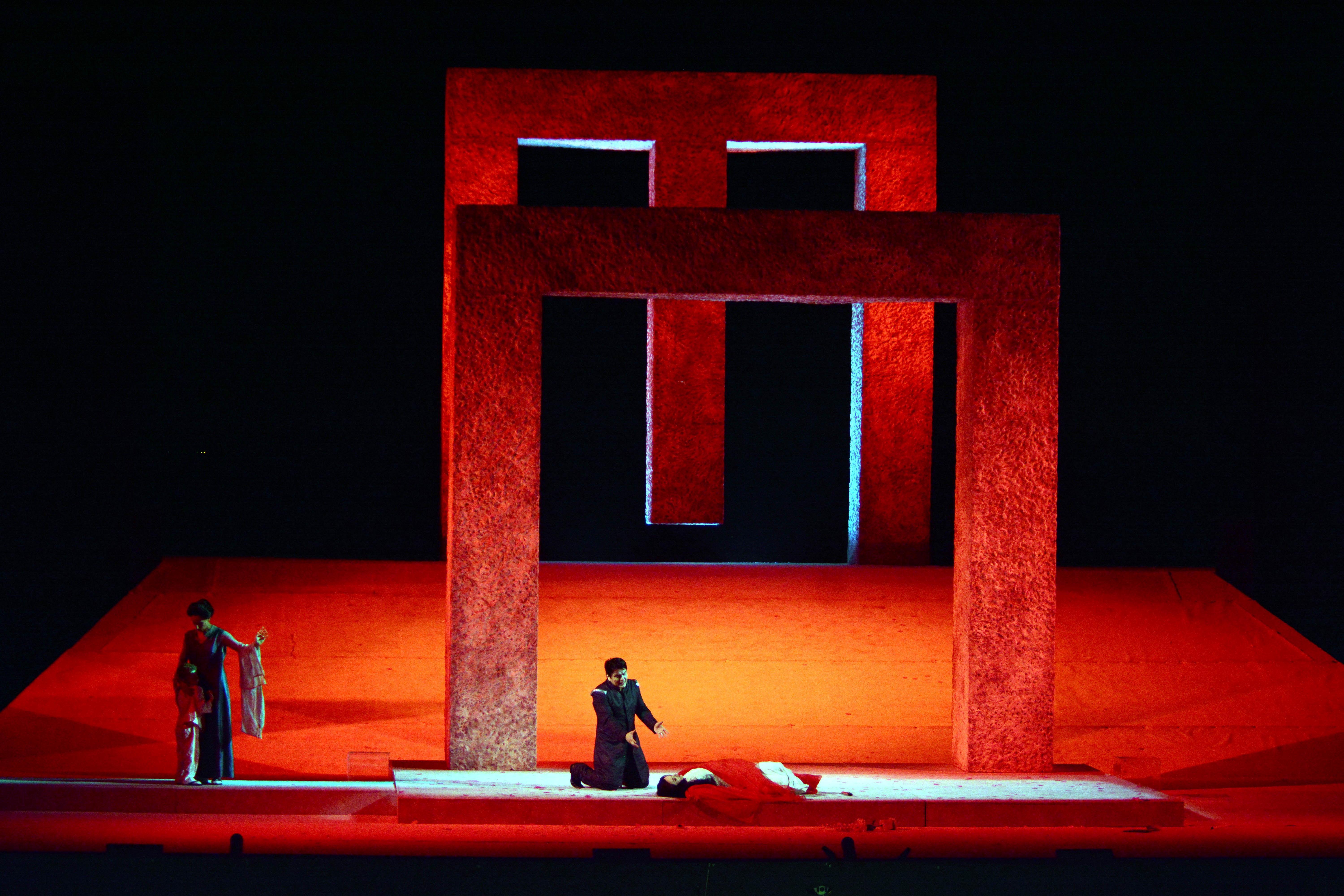 Una scena di Madama Butterfly
