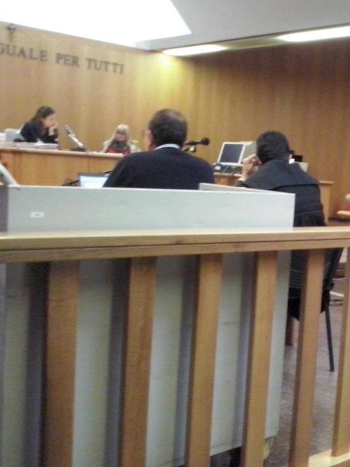 L’arrestato insulta il giudice 