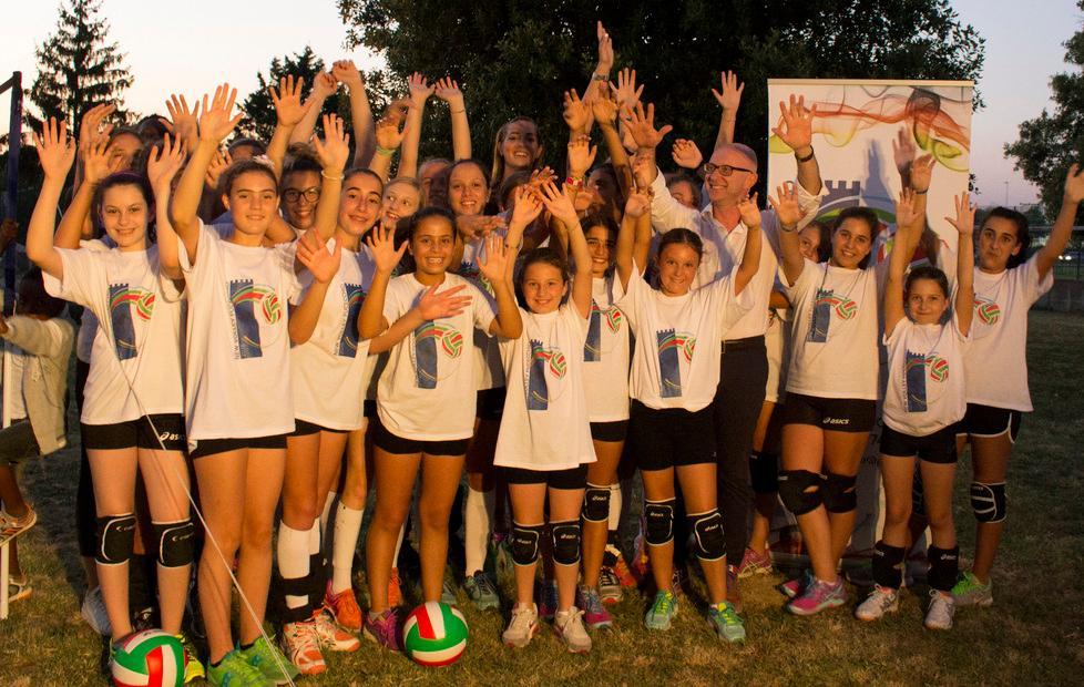 Una festa per il debutto New Volley 
