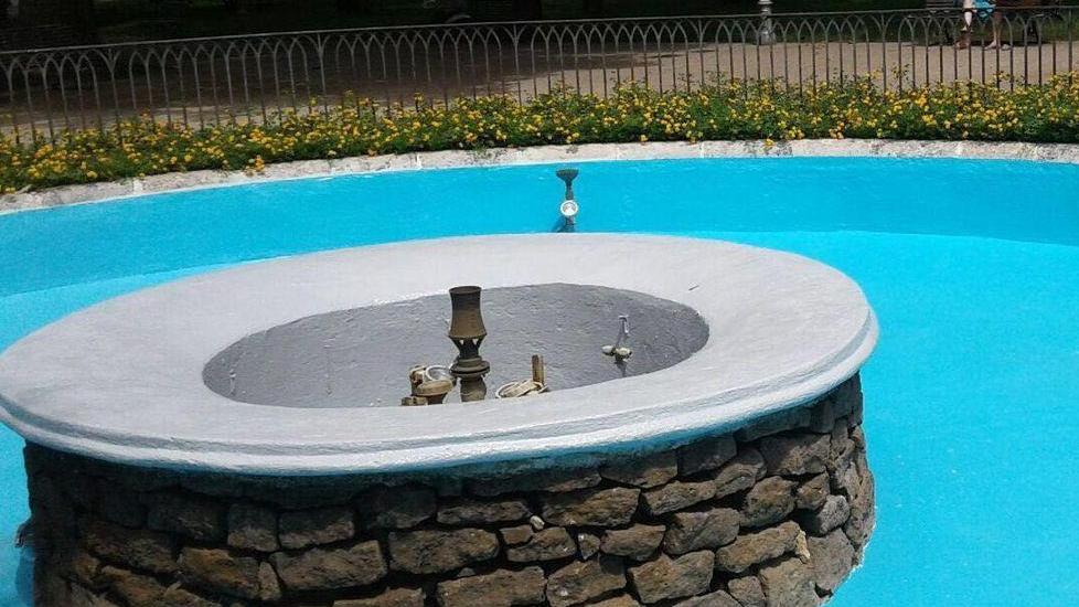 Oggi sarà riattivata la fontana