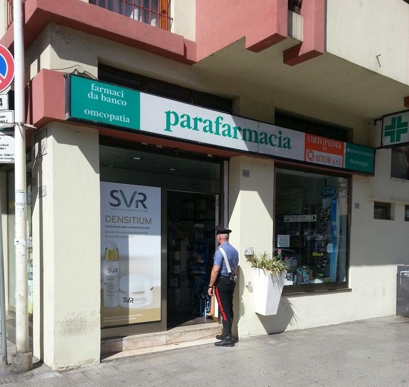 La parafarmacia presa di mira a Quartu