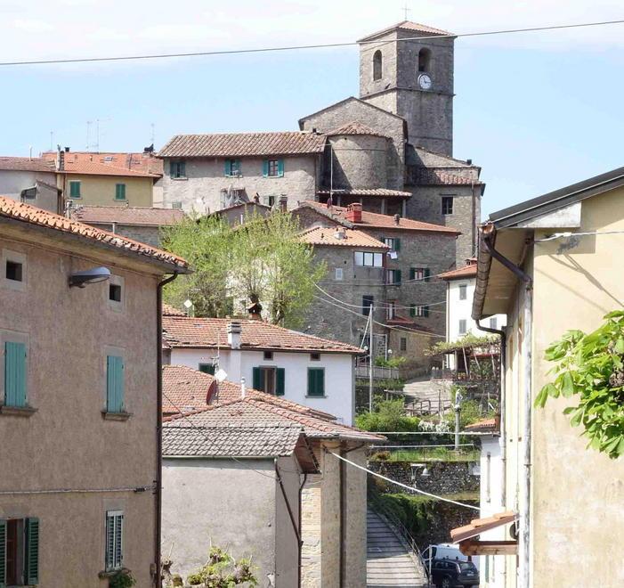 Il centro storico di Piteglio (foto Gori)