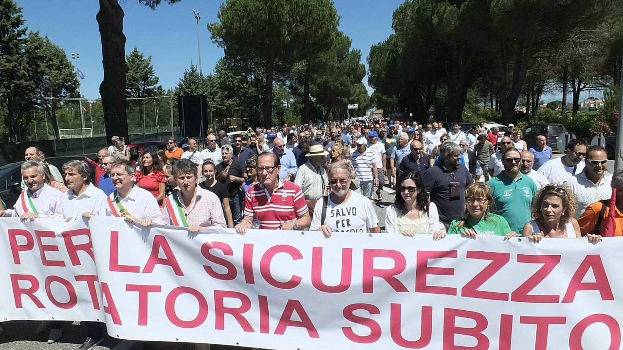 La manifestazione di protesta del 16 luglio