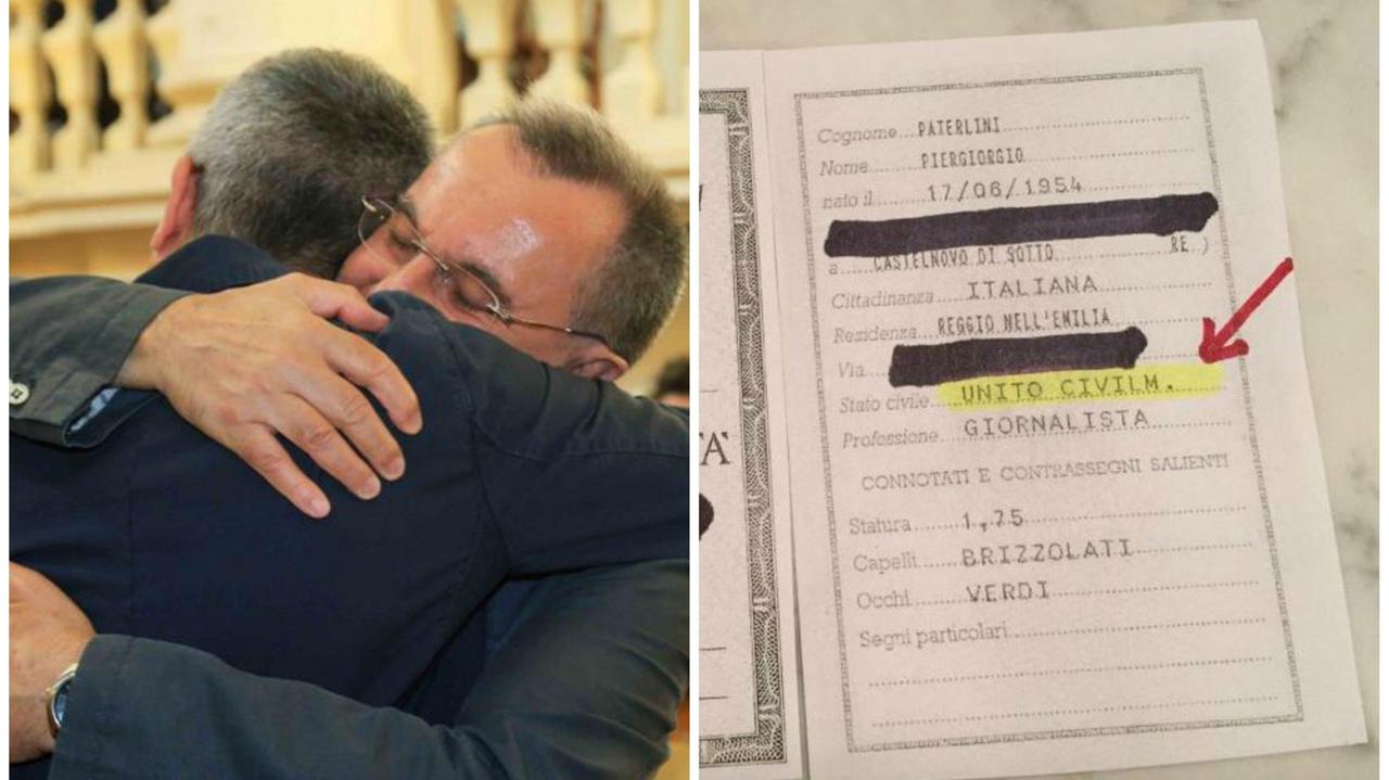 Unioni civili, così a Reggio Emilia cambia la carta d'identità