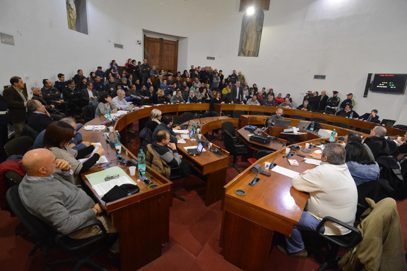 Il consiglio comunale di Oristano