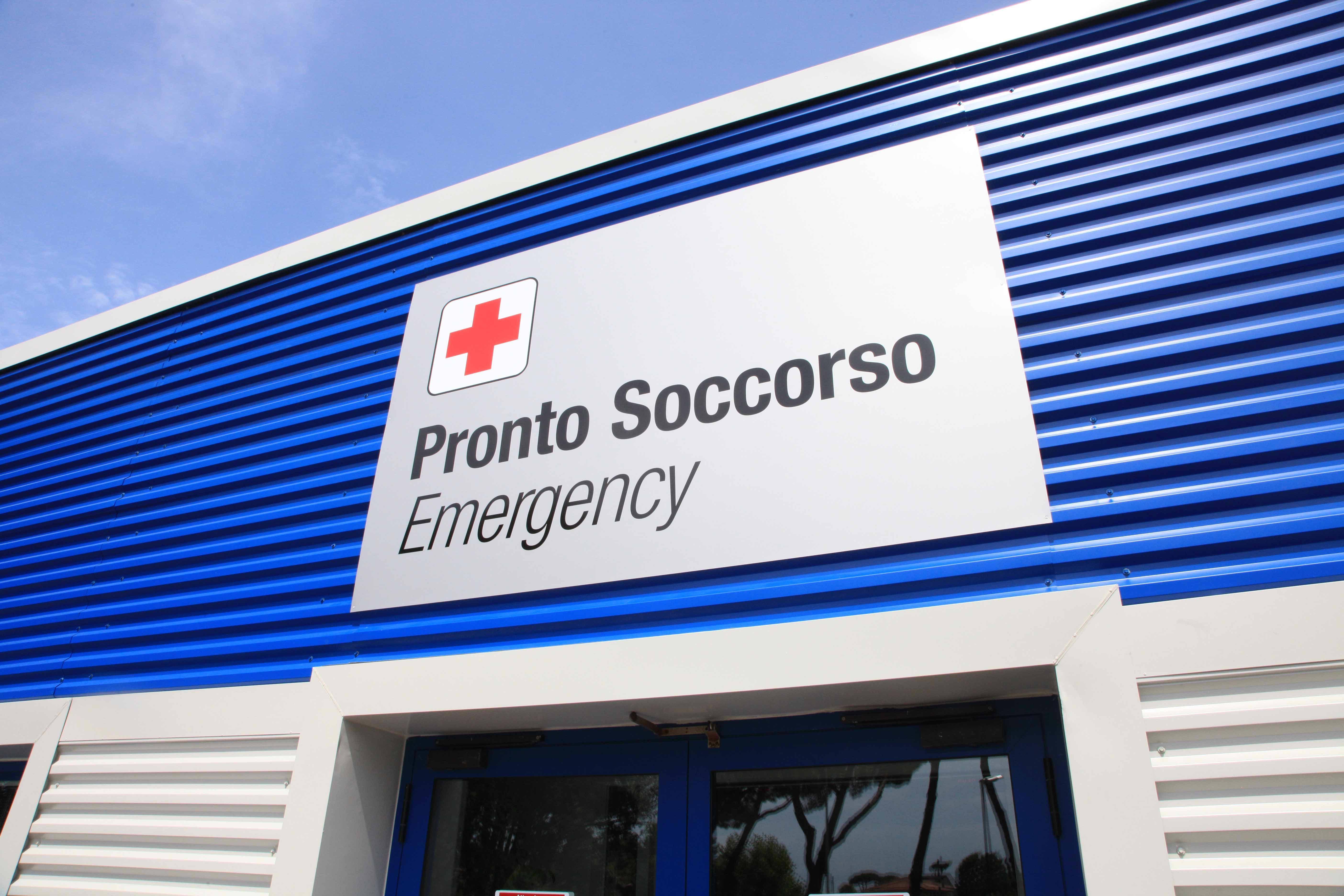 Il pronto soccorso dell'ospedale Versilia