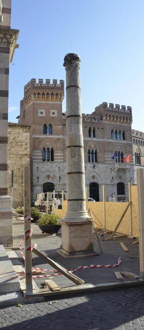 Le ricerche sulla colonna nel volume della Diocesi
