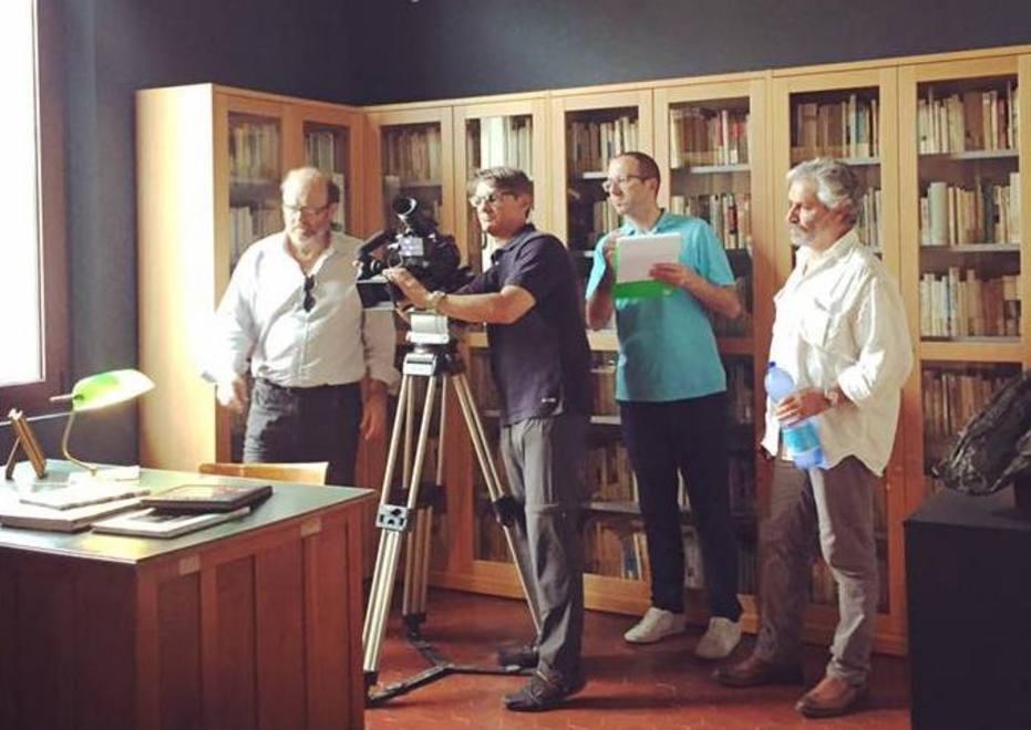 Luzzara diventa set per il docu-film su Cesare Zavattini 