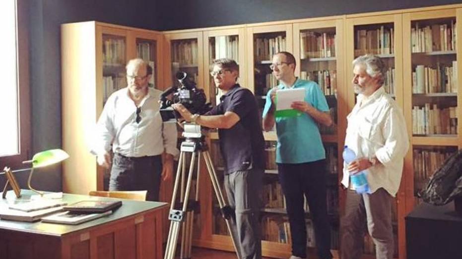 Luzzara diventa set per il docu-film su Cesare Zavattini