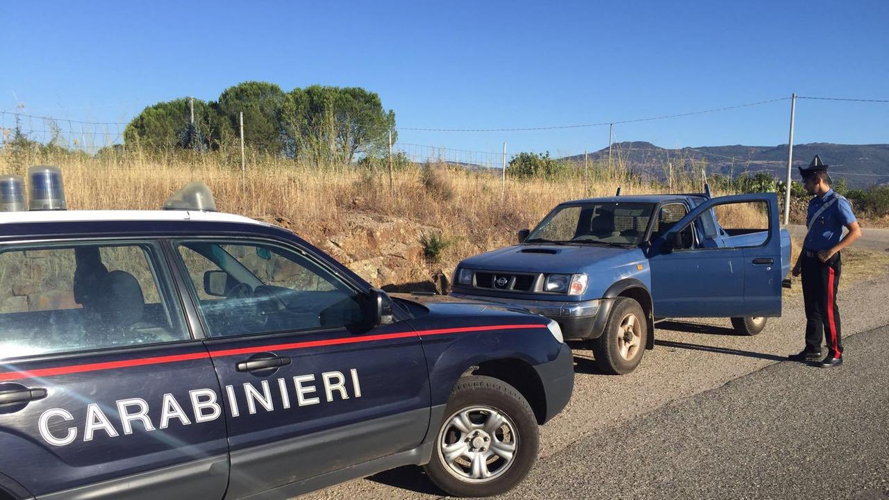 I carabinieri intervenuti subito dopo il tentato omicidio
