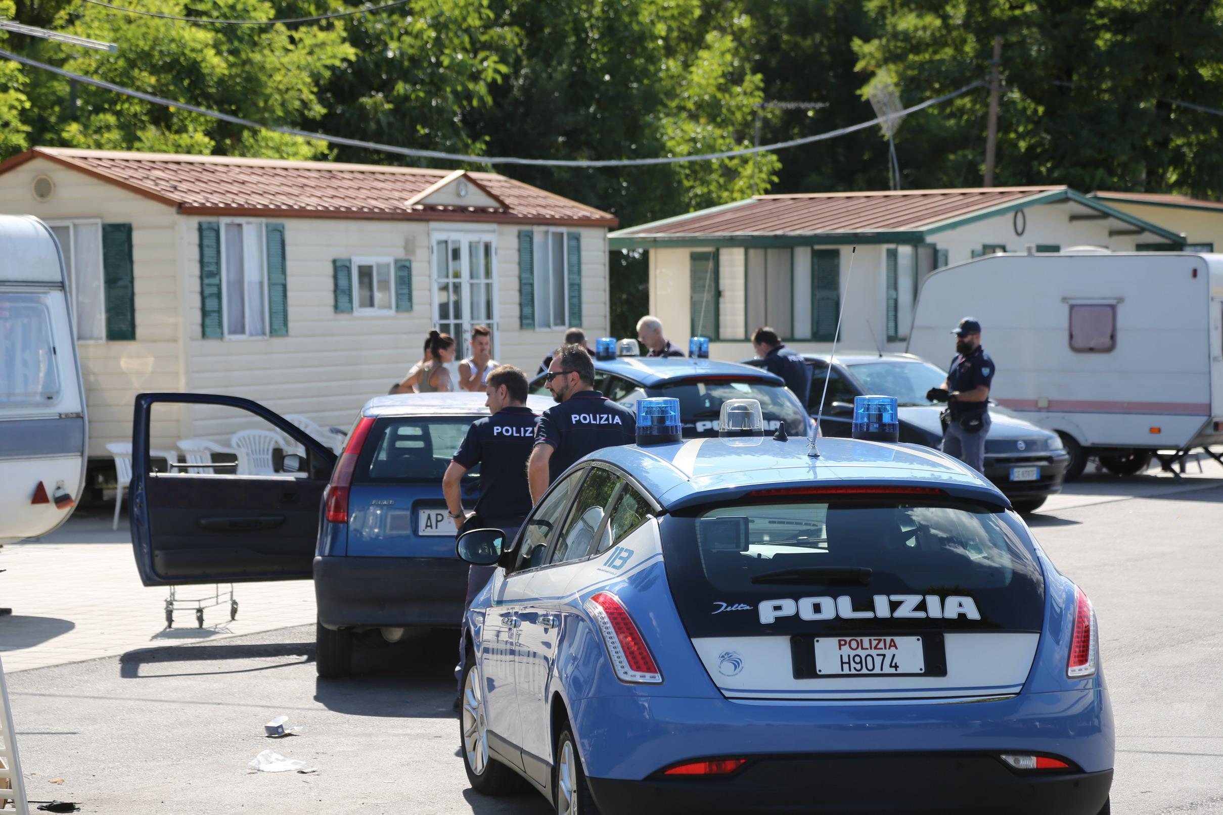 Sisma: condizionatori rubati in Map trovati in campo nomadi a Mirandola