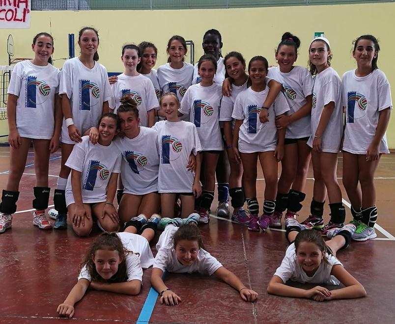Successo del camp New Volley con la schiacciatrice Lotti