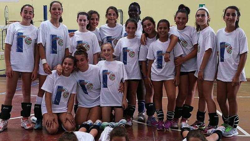 Successo del camp New Volley con la schiacciatrice Lotti
