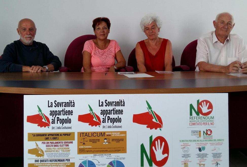 Referendum: incontri e banchetti il no si mobilita