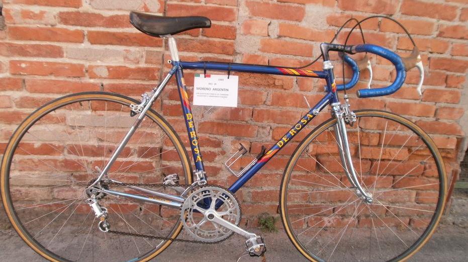 Una mostra vintage con le biciclette di Battaglin e Argentin