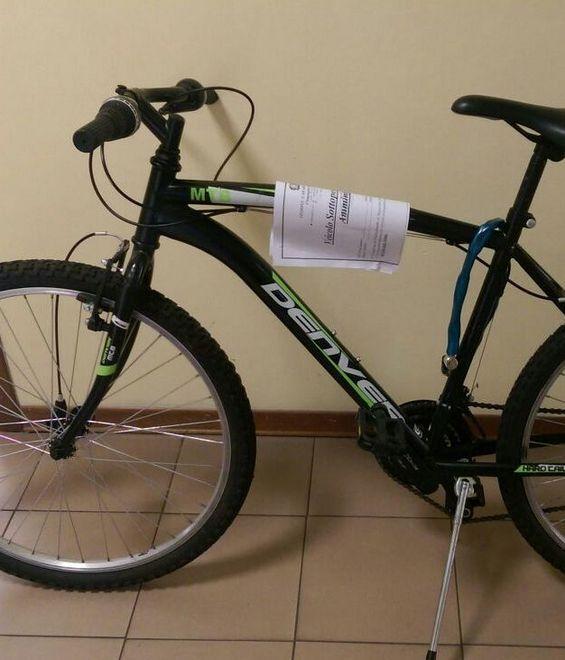 Sradica il semaforo per rubare la bici, preso mentre scappa 