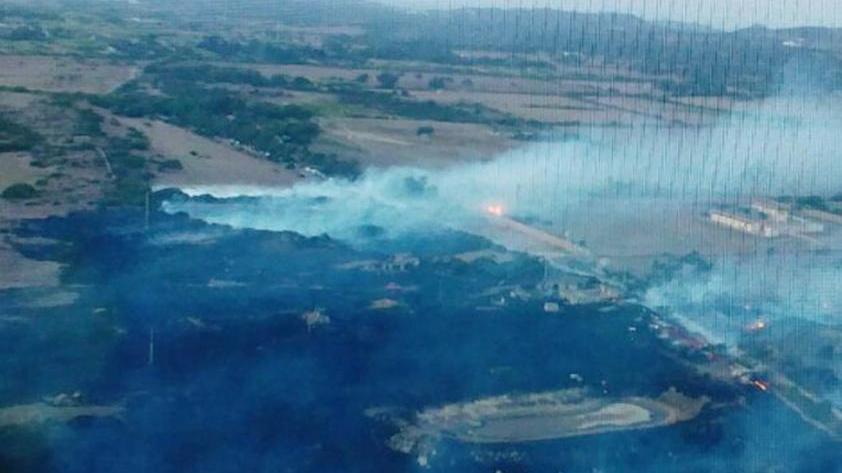 Fuoco di origine dolosa: è caccia agli incendiari