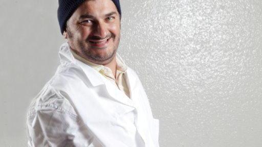 Maurizio Manno con una spettacolare rana pescatrice