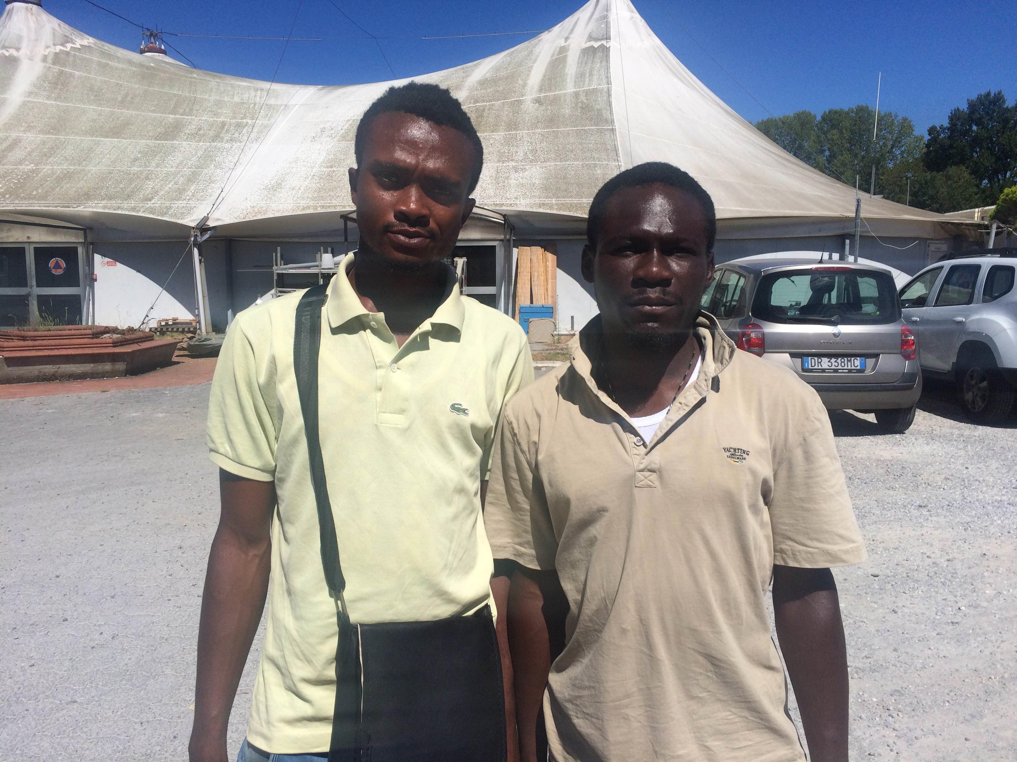Peace Johnson e Osagie Ogbeide