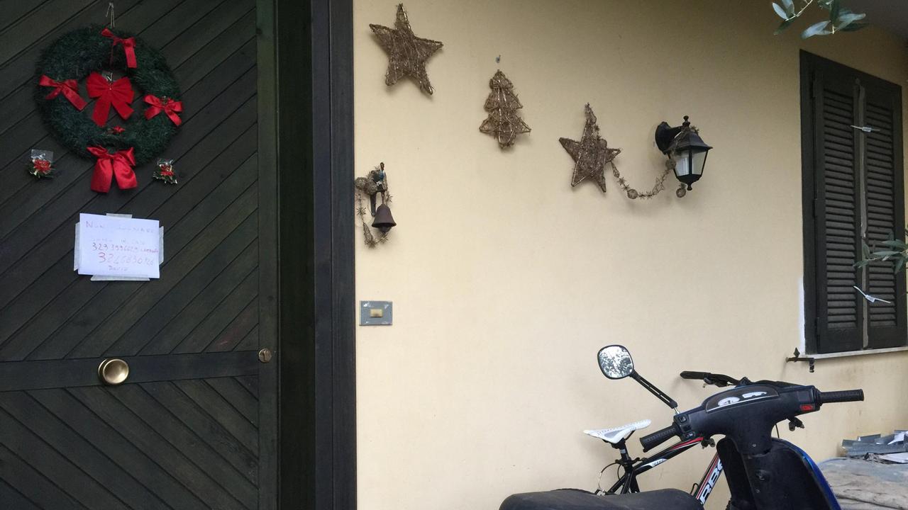 L'abitazione dove fu trovata morta Laura Biancalana Nulli nel dicembre 2015