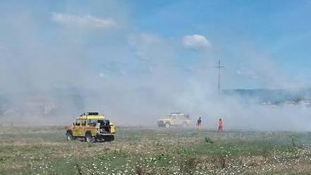Incendio a Lazzeretto C’è il sospetto del dolo