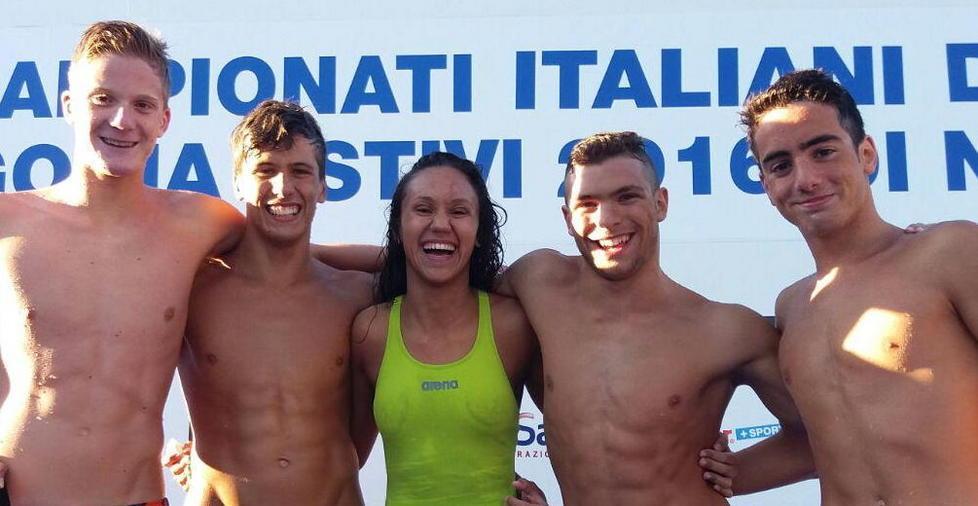 Nuoto Uisp Cascina ai vertici nazionali 