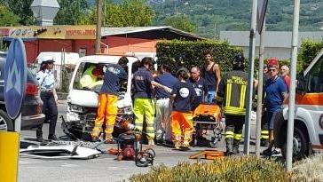 Incidente sulla via Emilia, un ferito