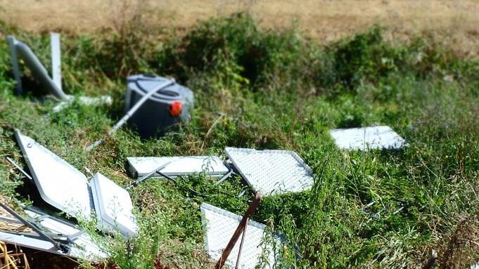 Ferrara, vandali distruggono lo stand della sagra di Francolino