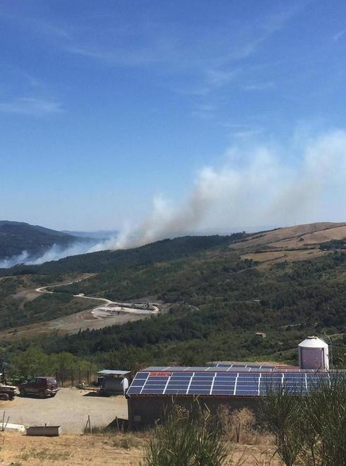 L’Amiata continua a bruciare: in fumo 30 ettari di verde 