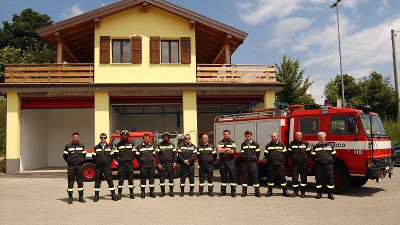 I vigili del fuoco di Frassinoro sono intervenuti sull'incidente