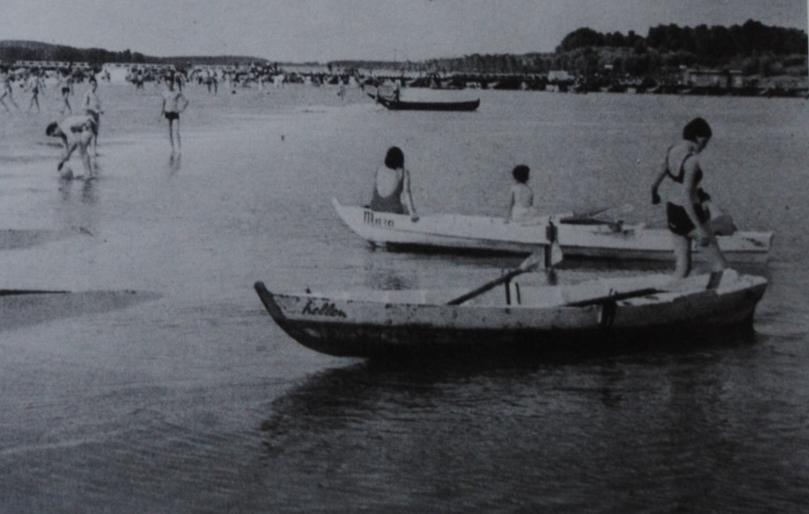Rive del Po, quando nel grande fiume si faceva il bagno 