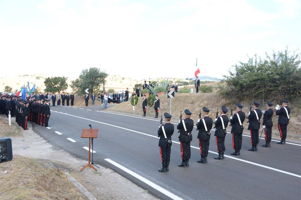Strage di Chilivani, una cerimonia per i carabinieri uccisi (foto archivio)