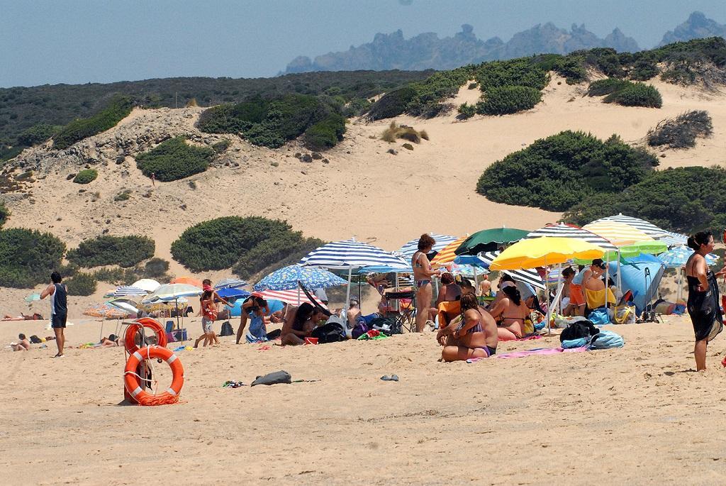 La spiaggia di Piscinas