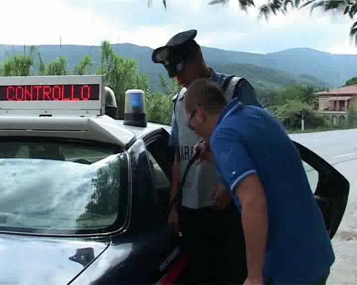Un controllo con l'alcoltest (foto d'archivio)