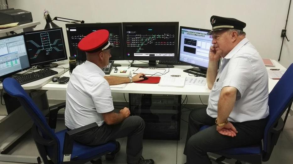 Adesso il traffico ferroviario è smistato da un cervellone