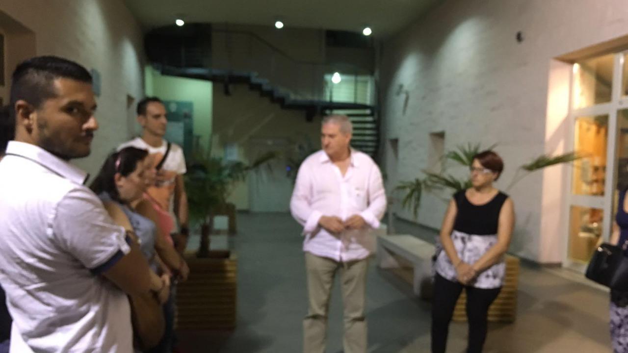 L'incontro tra il gruppo di ex volontari e volontari che appoggiano Prato e il presidente regionale