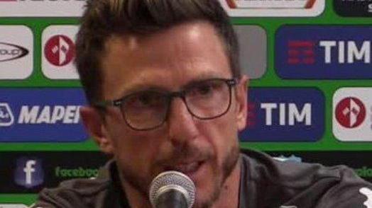 Di Francesco: «Sassuolo, devi vincere»