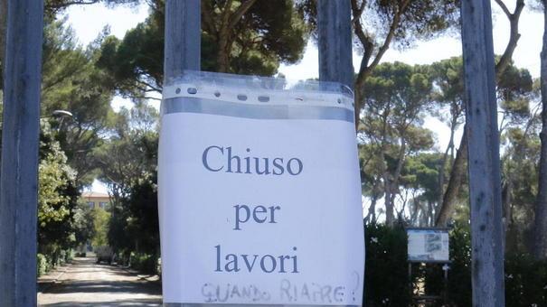 Parco chiuso fino all’estate 2017