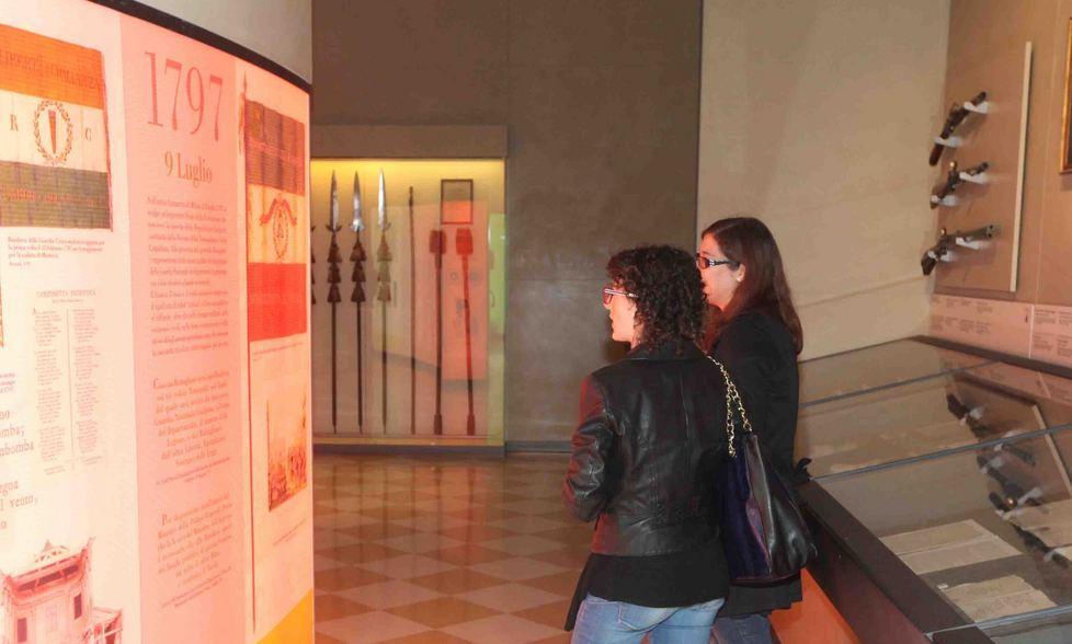 Un nuovo look per il museo del Tricolore