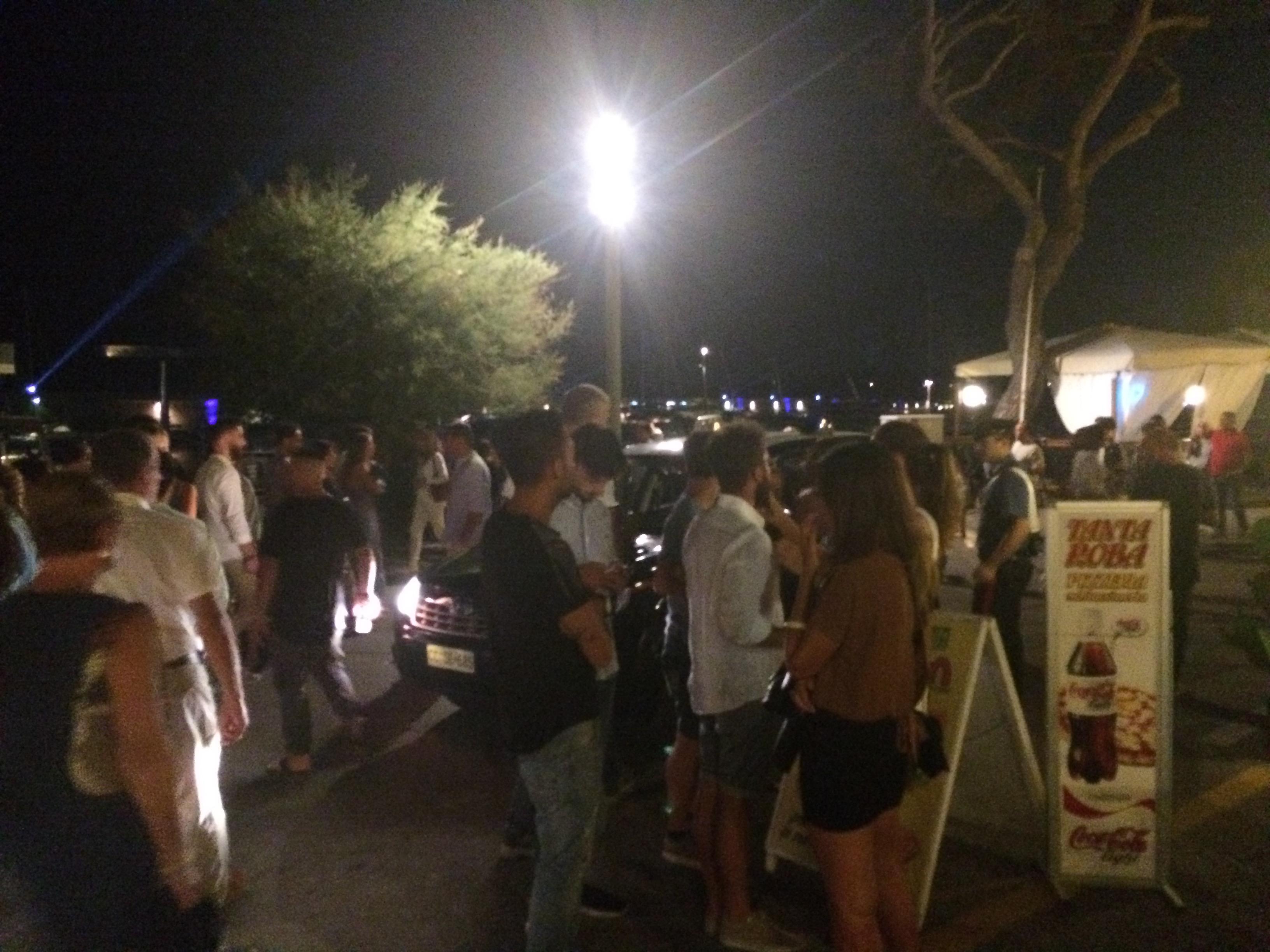 L'intervento dei carabinieri alla Notte Blu di Marciana Marina