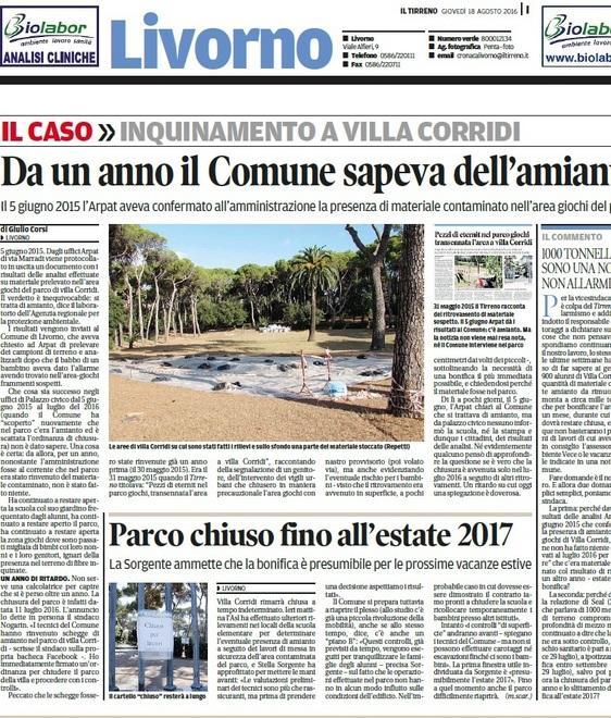 «Ho saputo dell’esposto solo pochi giorni fa»