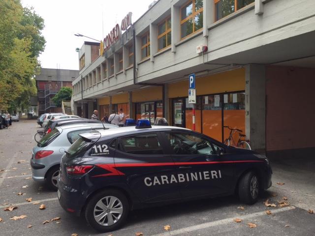 La rapina al supermercato Conad