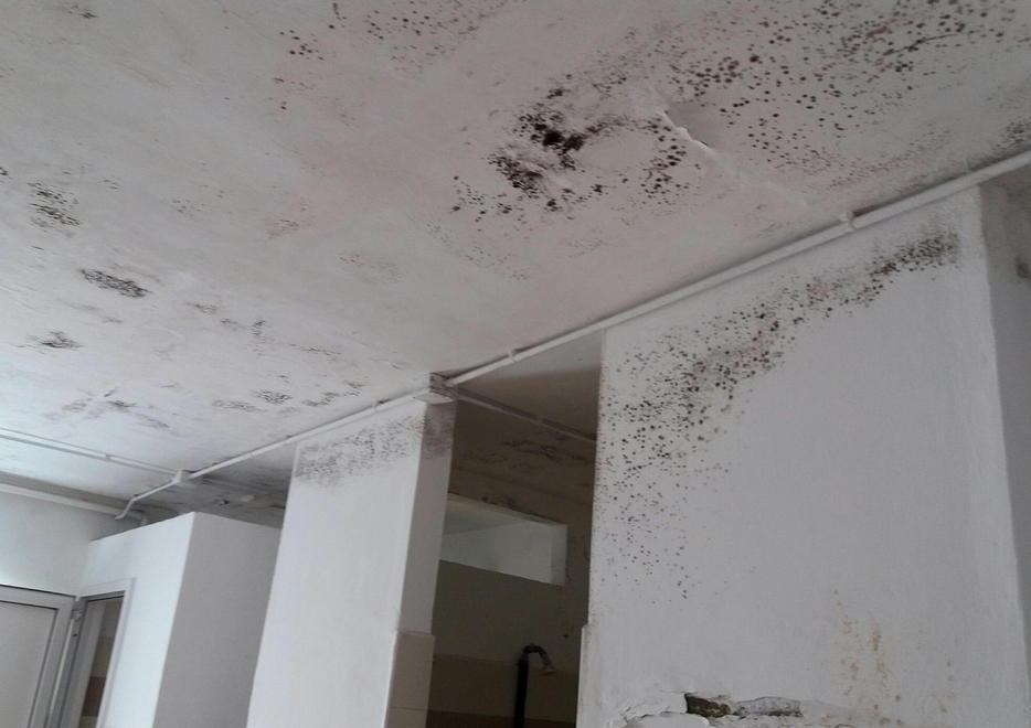 Infiltrazioni d’acqua dal tetto all’impianto di Chiesina Montalese