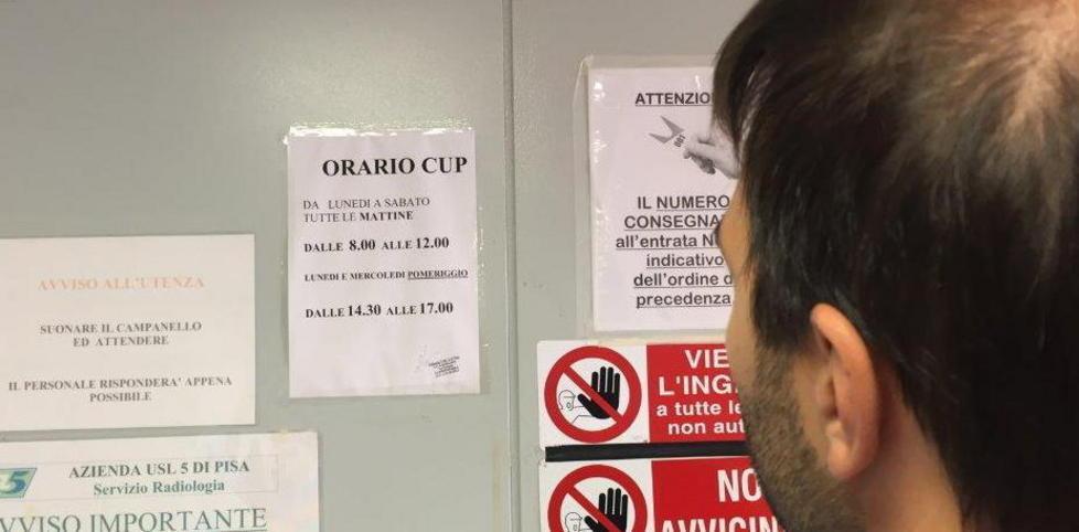 Prenota la visita medica ma trova il distretto chiuso 