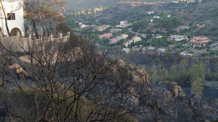 In prima linea durante il maxi rogo che aveva minacciato gli alberghi di Pula