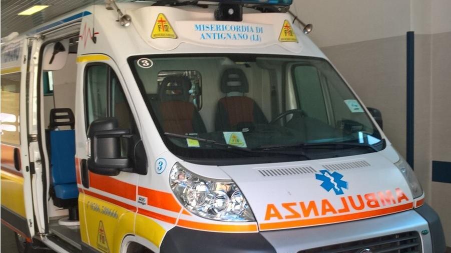 L'ambulanza della Misericordia di Antignano