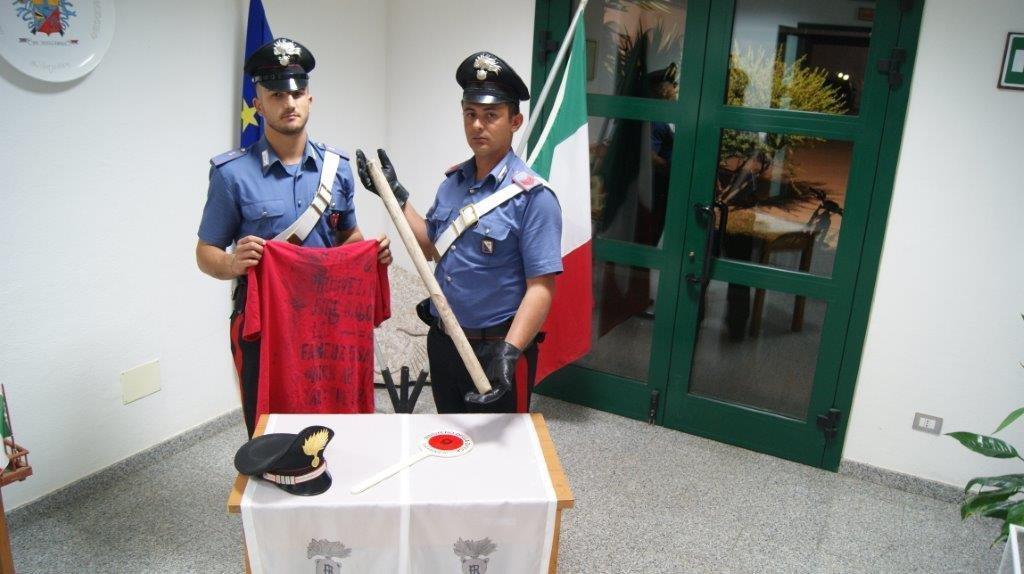 Il bastone usato dal giovane romano