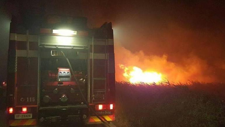 Busachi, incendio doloso in un’azienda agricola