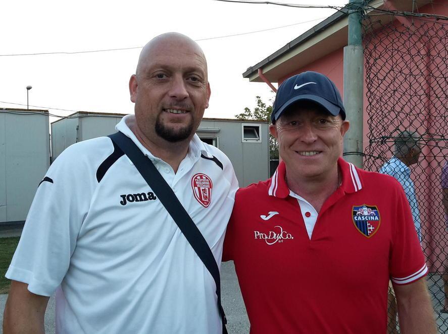 Tre gol del Cascina in amichevole allo “Scirea” 