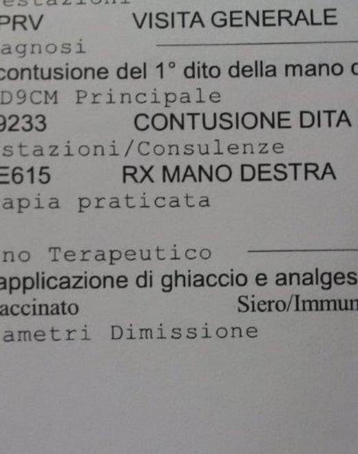 Mano rotta, al Noa non se ne accorgono 